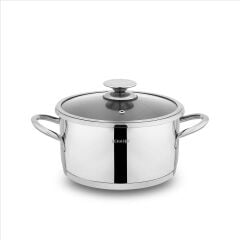 Schafer Caldron Çelik Çeyiz Seti 18 Parça-Inox
